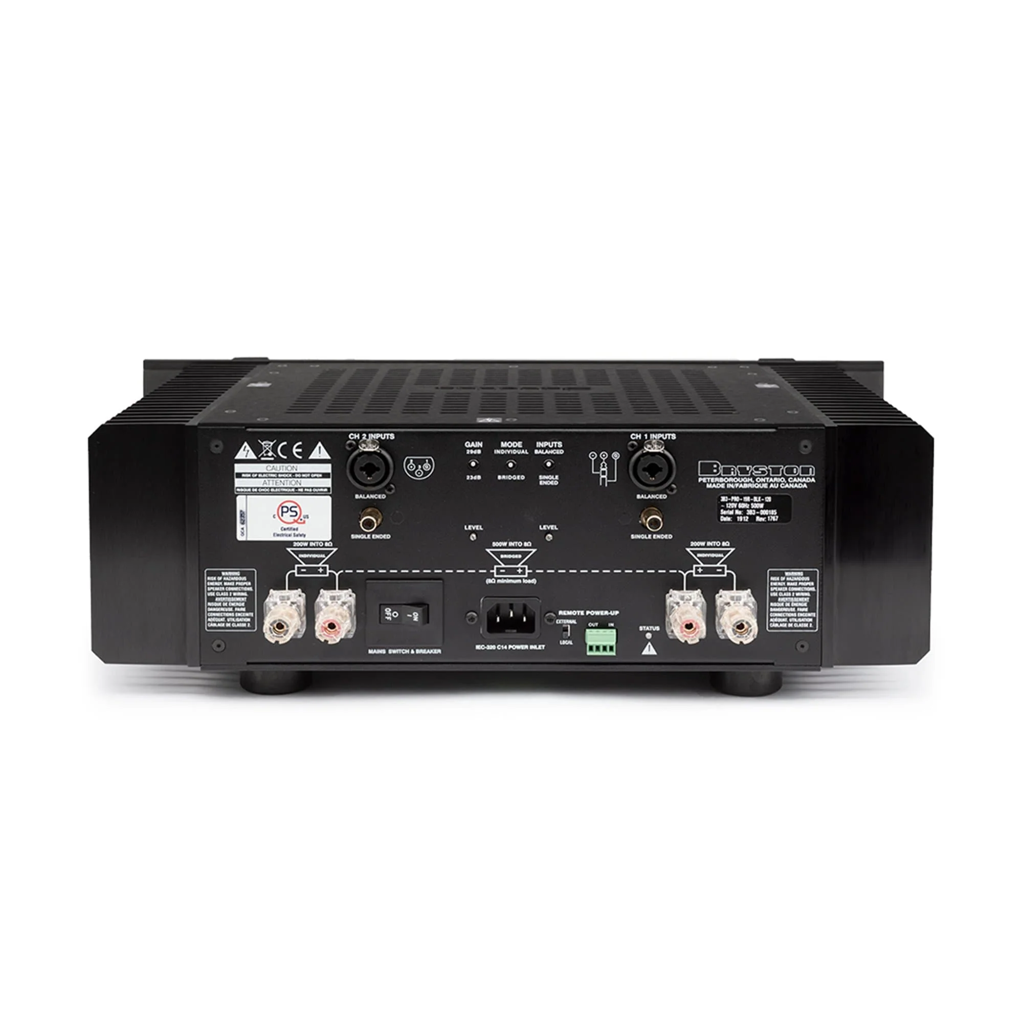 Bryston 3B³ Dual-Channel (Stereo) Amplifier - Image 4