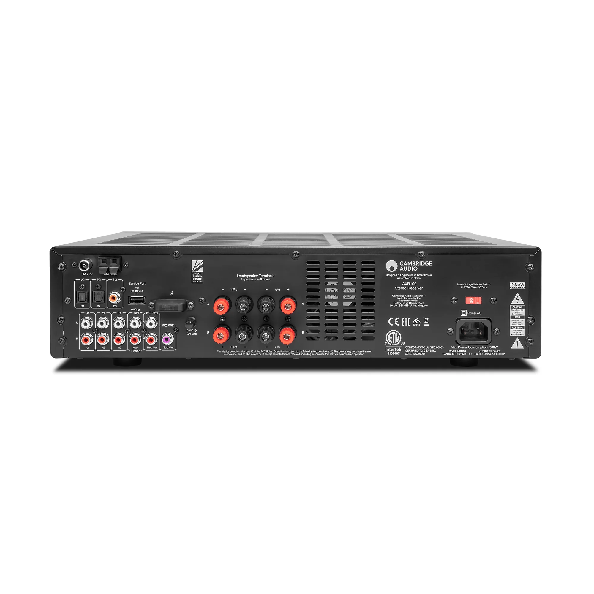 Cambridge Audio AXR100 AM/FM Stereo Receiver - Image 5