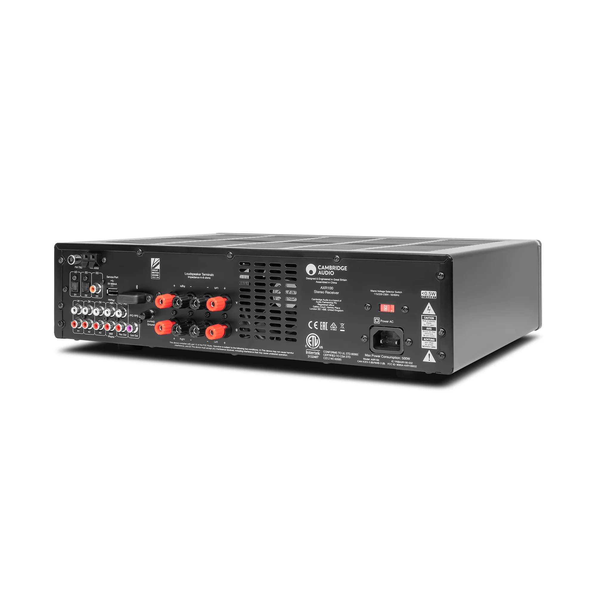 Cambridge Audio AXR100 AM/FM Stereo Receiver - Image 6