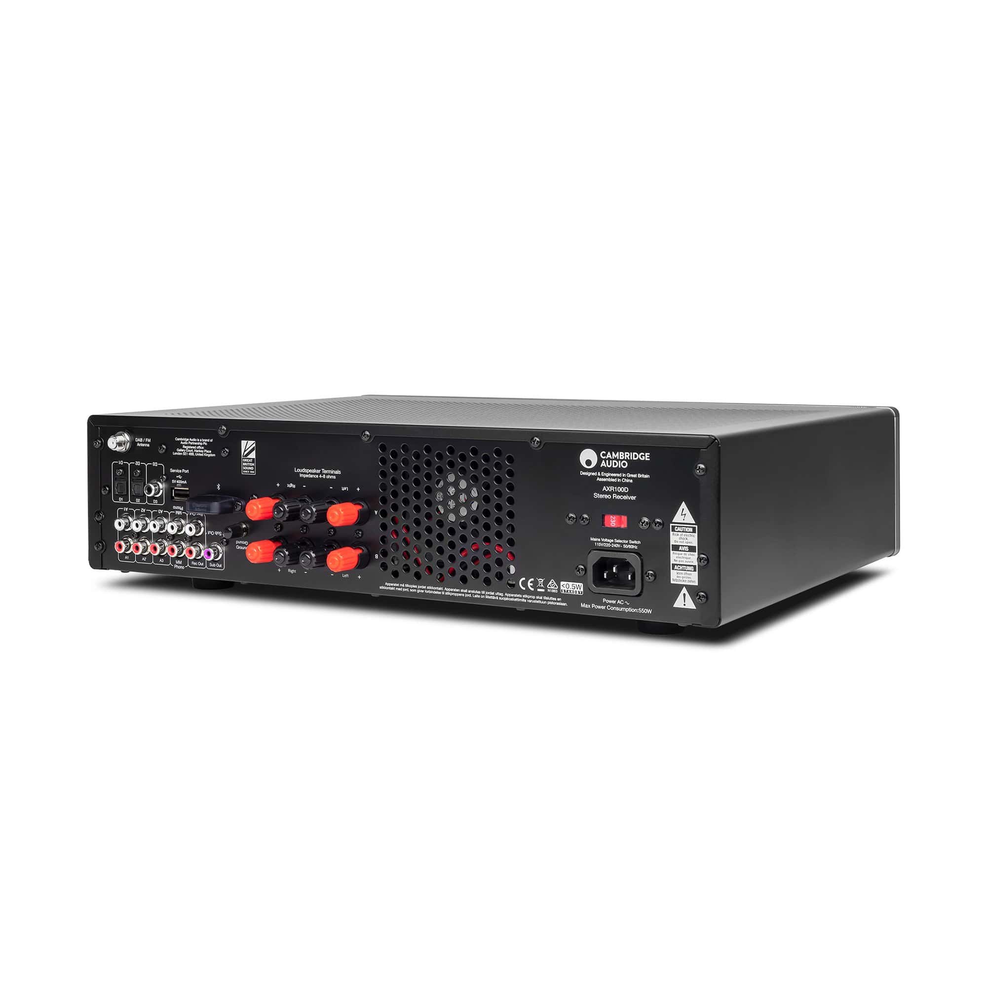Cambridge Audio AXR100D Stereo Receiver with DAB+ - Image 2