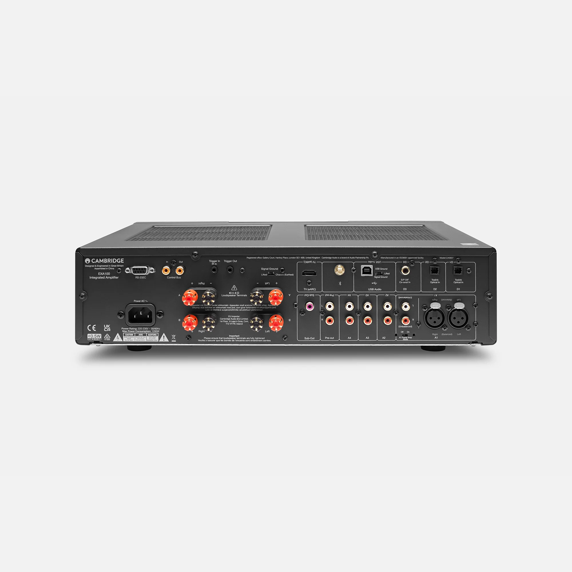 Cambridge Audio EXA100 Integrated Amplifier - Image 8