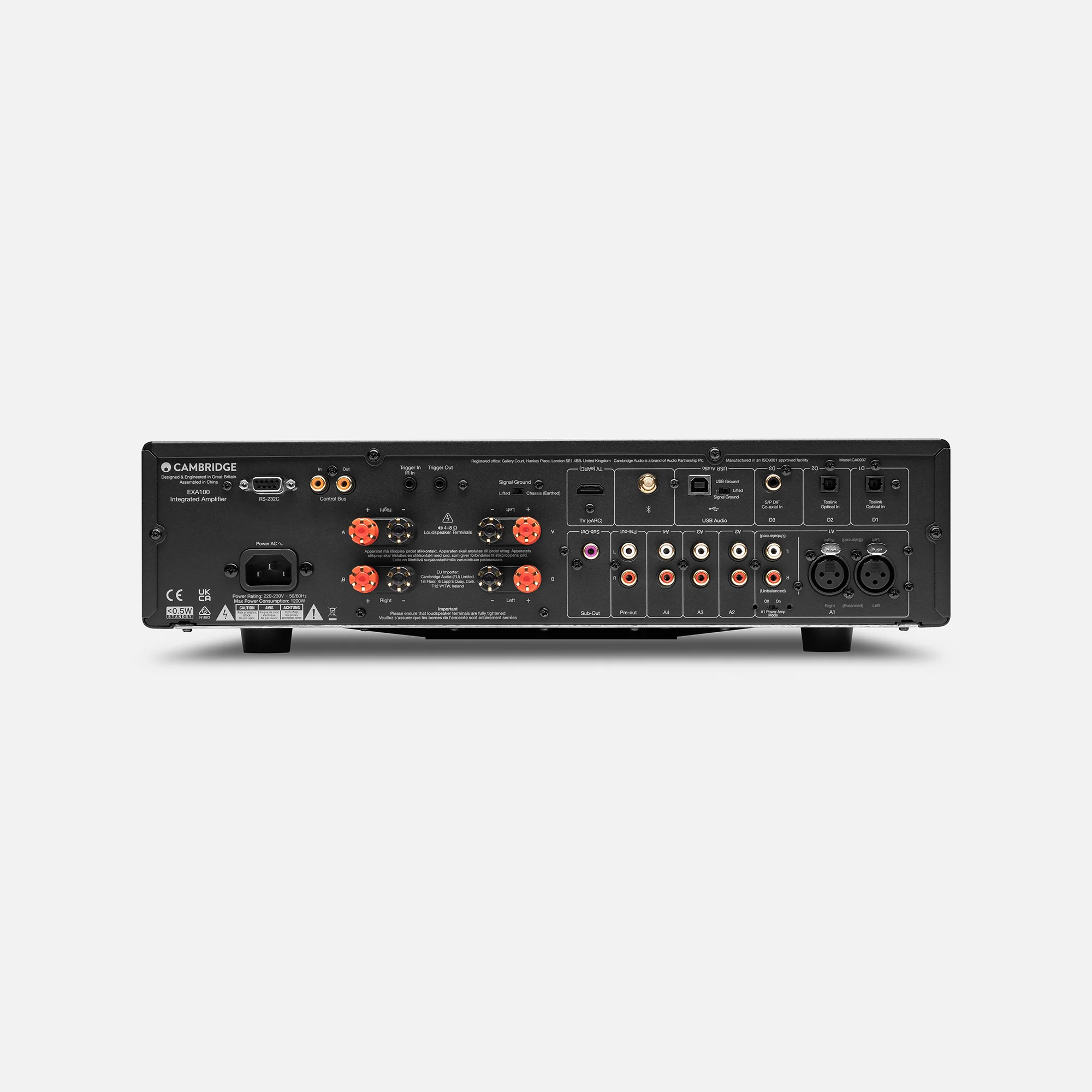 Cambridge Audio EXA100 Integrated Amplifier - Image 9