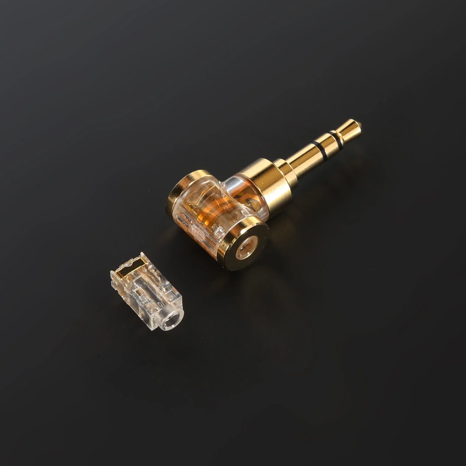 ddHiFi DJ35AG & DJ44AG Gold Plated 2.5mm Female to 3.5mm & 4.4mm Male Adapter - Image 3