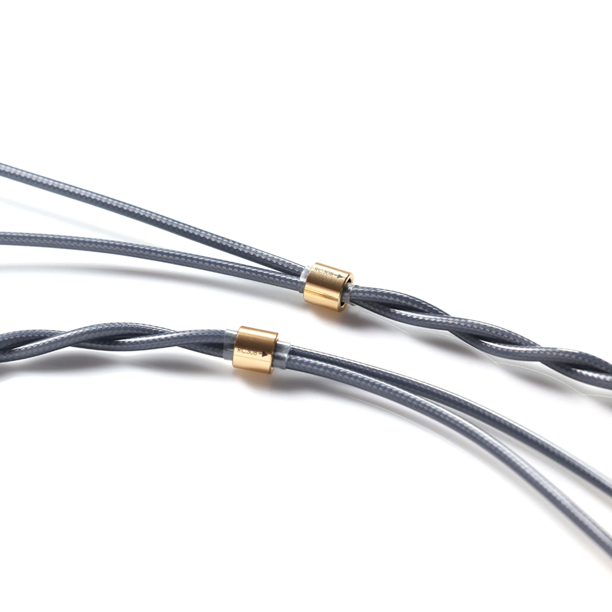 ddHiFi RC Series Shielded Silver RCA Interconnect Cable - Image 13