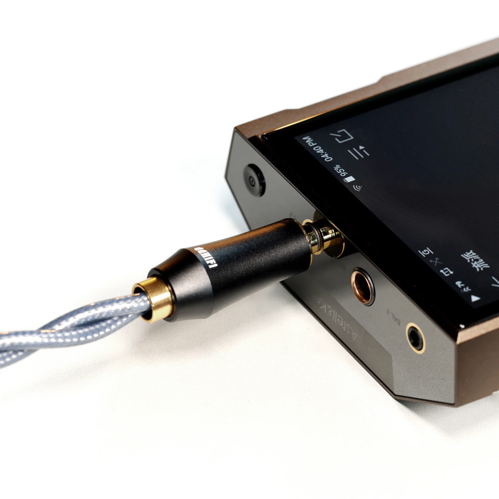 ddHiFi RC Series Shielded Silver RCA Interconnect Cable - Image 5