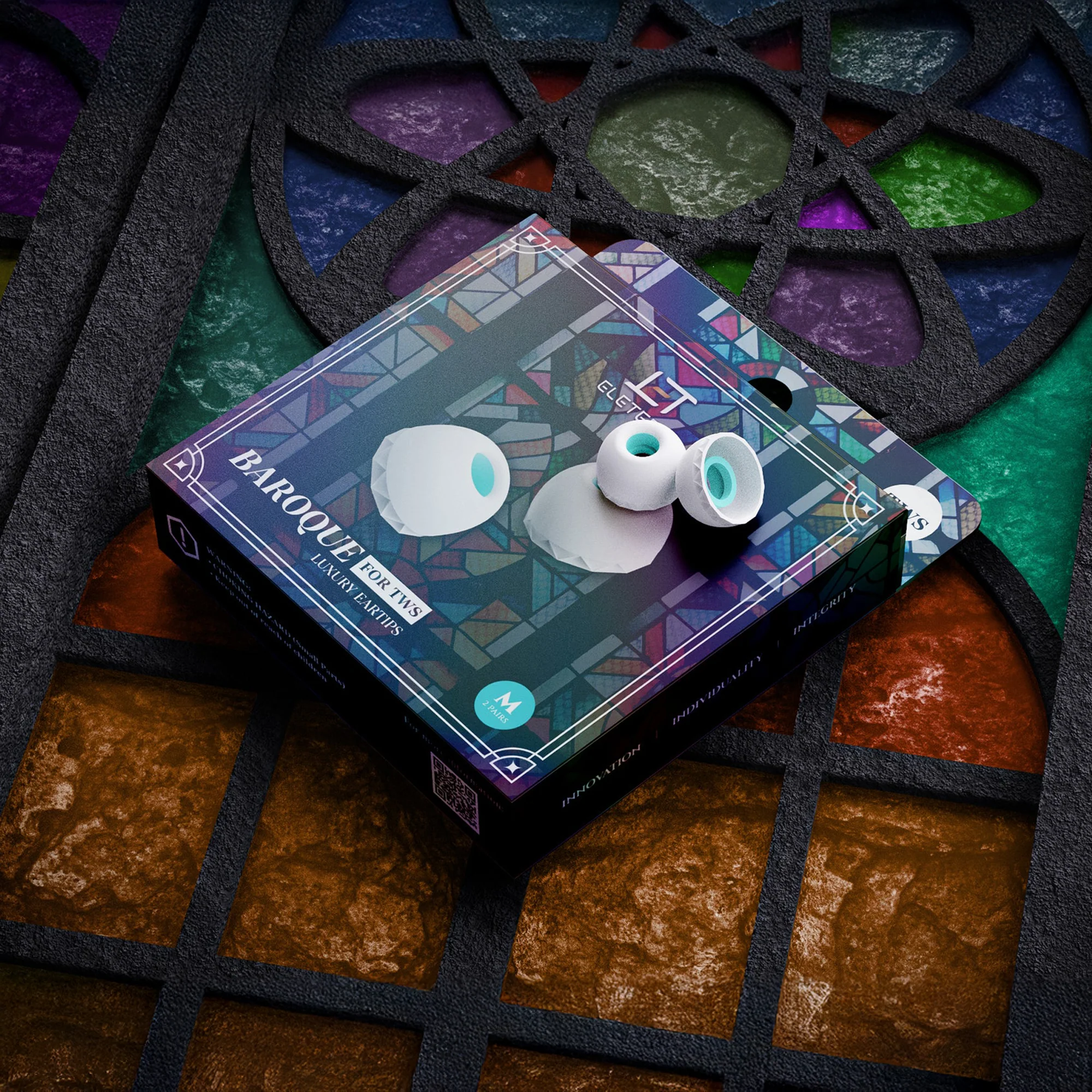 Eletech Baroque TWS Eartips (2 pairs) - Image 4