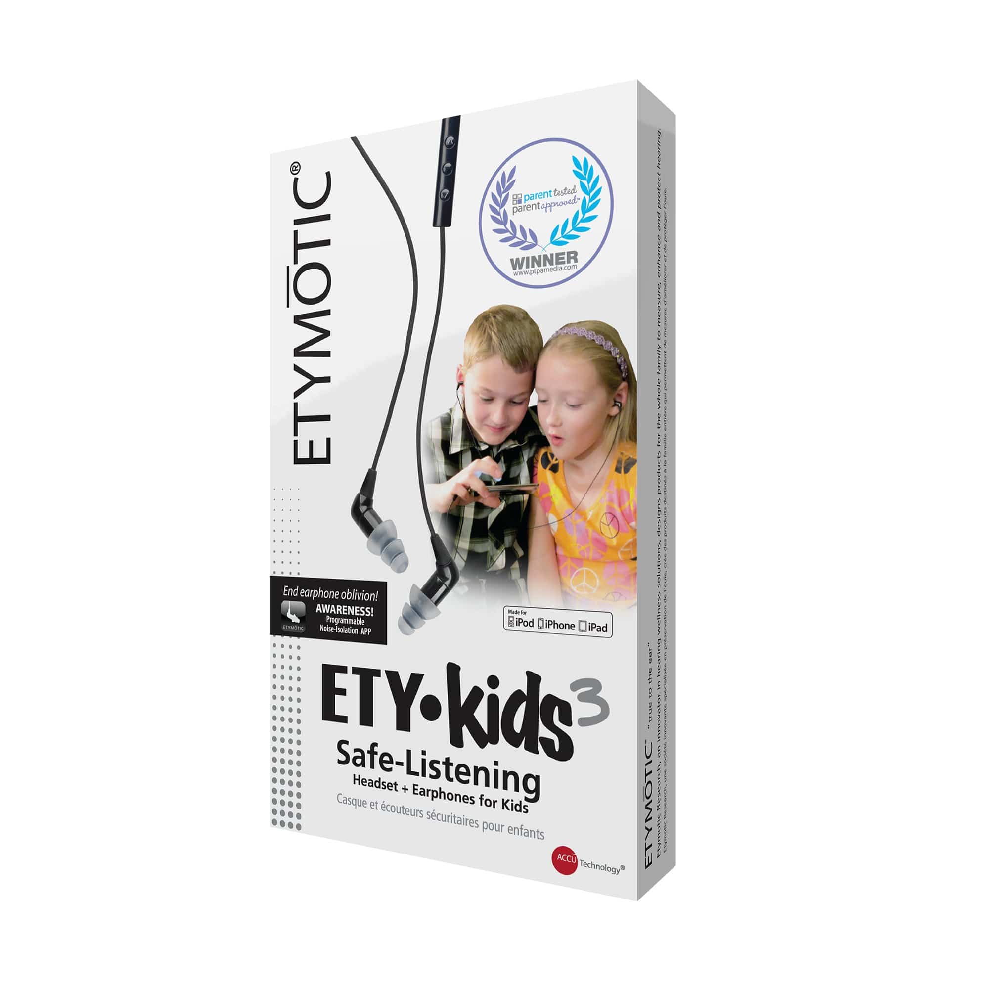 Etymotic EK3 Kids In Ear Headphones with Headset - Image 4