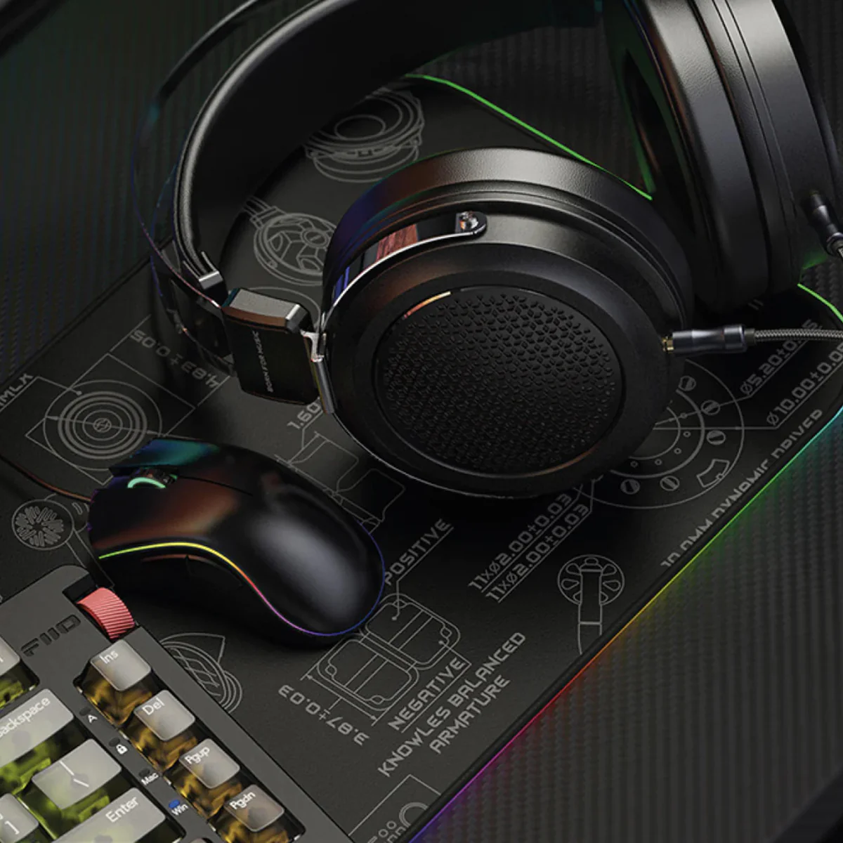 FiiO JT1 Over Ear Headphones - Image 4