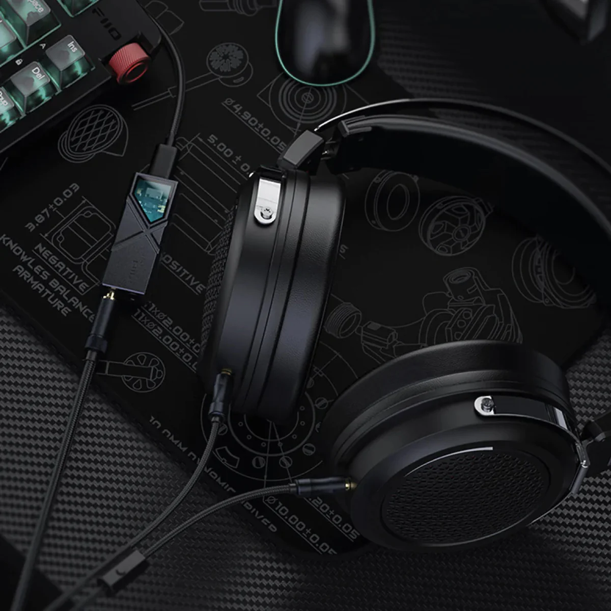 FiiO JT1 Over Ear Headphones - Image 5