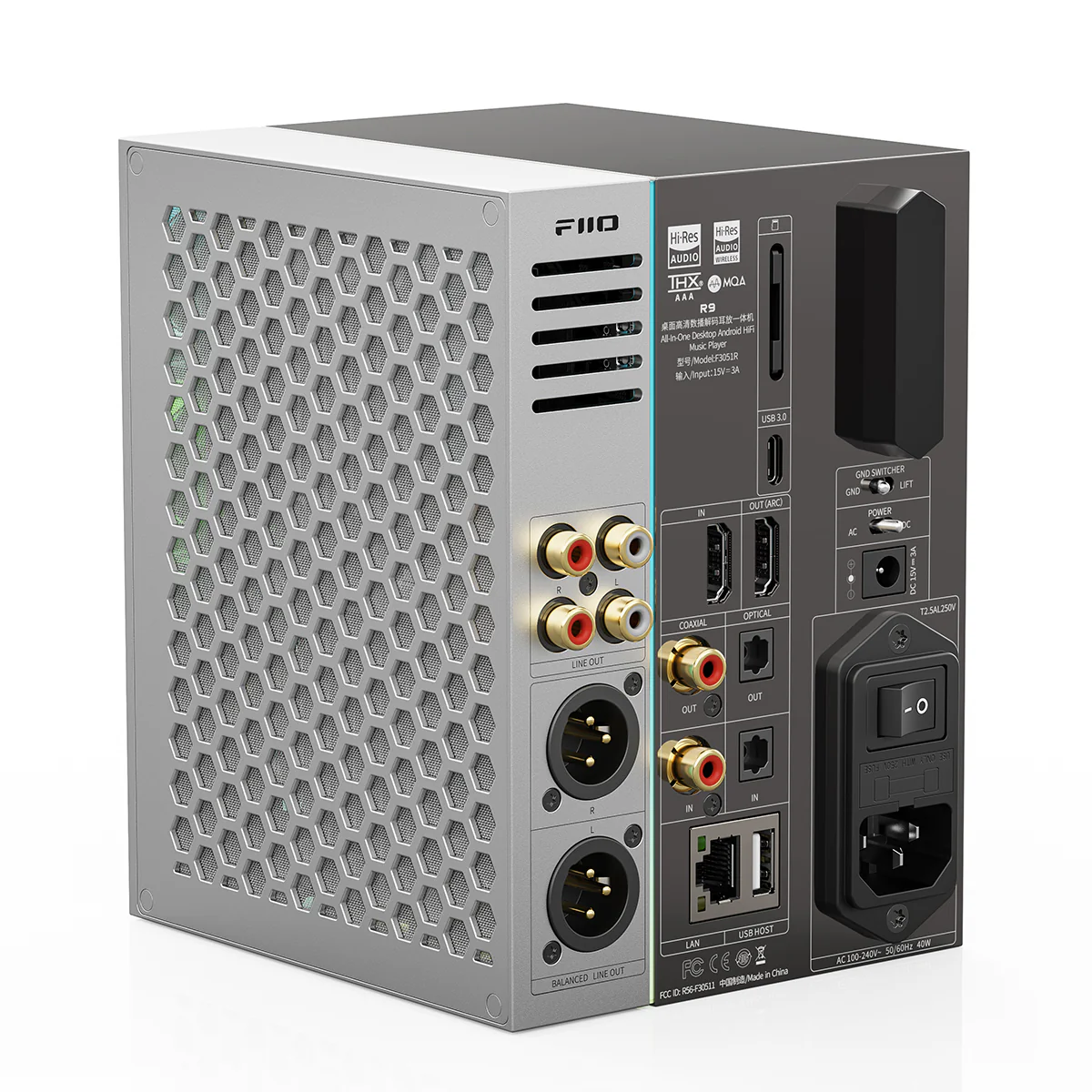 FiiO R9 Desktop All-in-One Streamer - Image 5