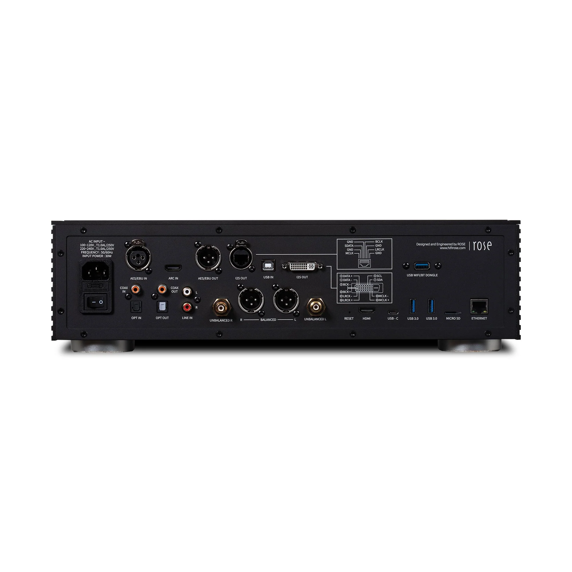 HiFi ROSE  RS150B High Performance Network Streamer - Image 8
