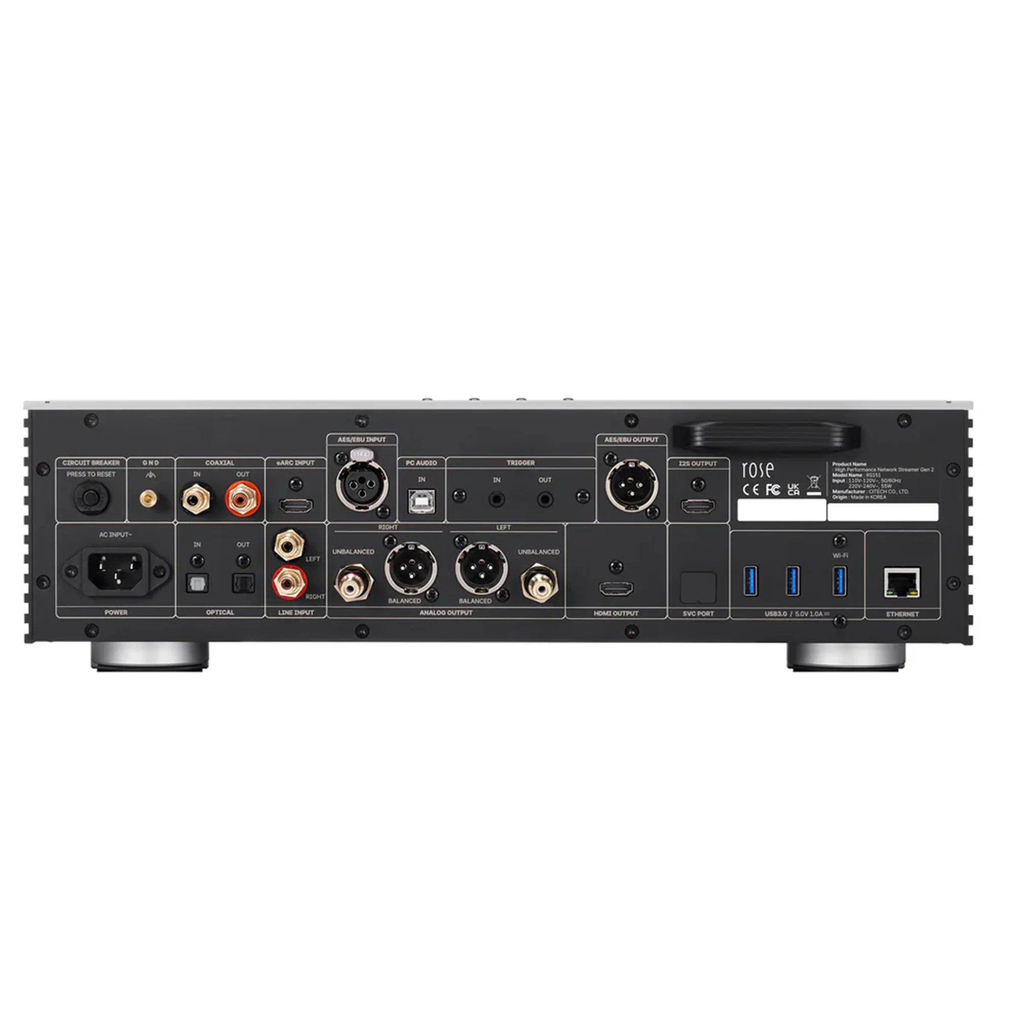 HiFi ROSE RS151 High Performance Network Streamer - Image 6