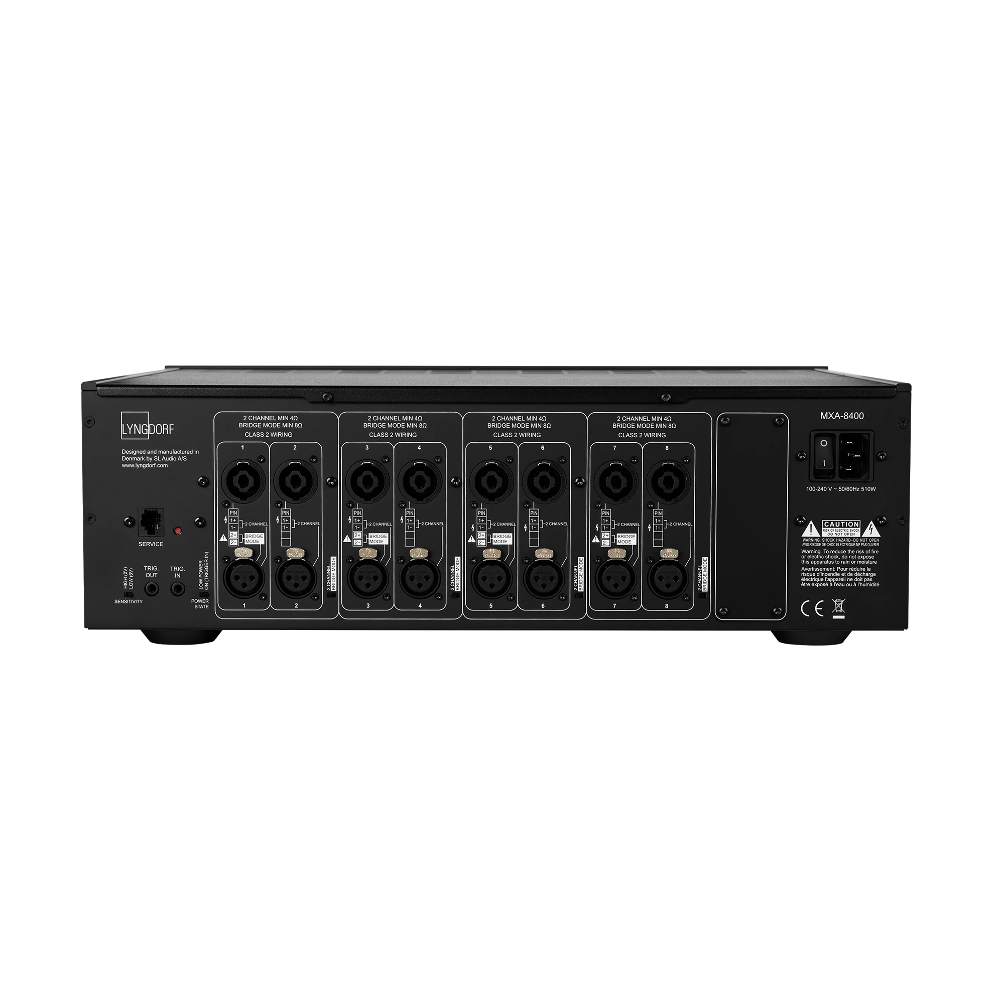 Lyngdorf MXA-8400 High-performance 8-channel Amplifier - Image 2