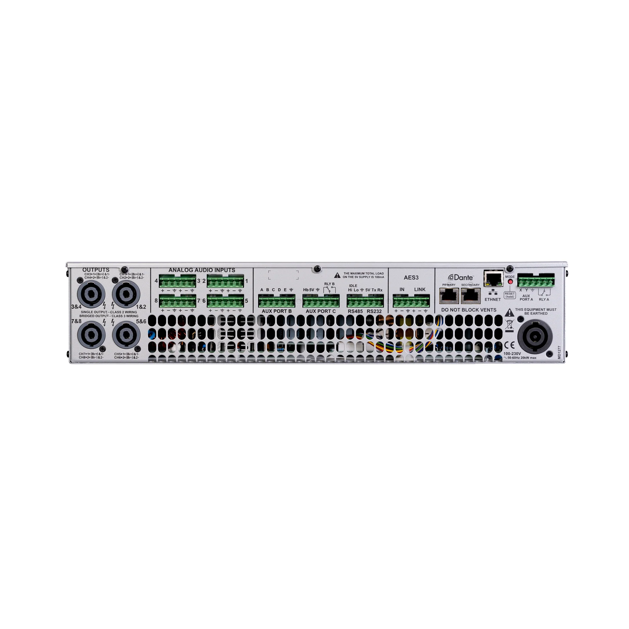 PMC Power750-8 Multichannel Amplifier - Image 2