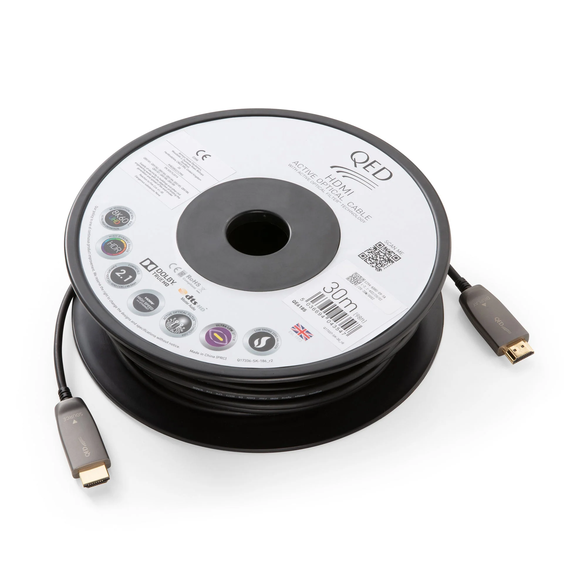 QED Performance Active Optical HDMI Cable - Image 4