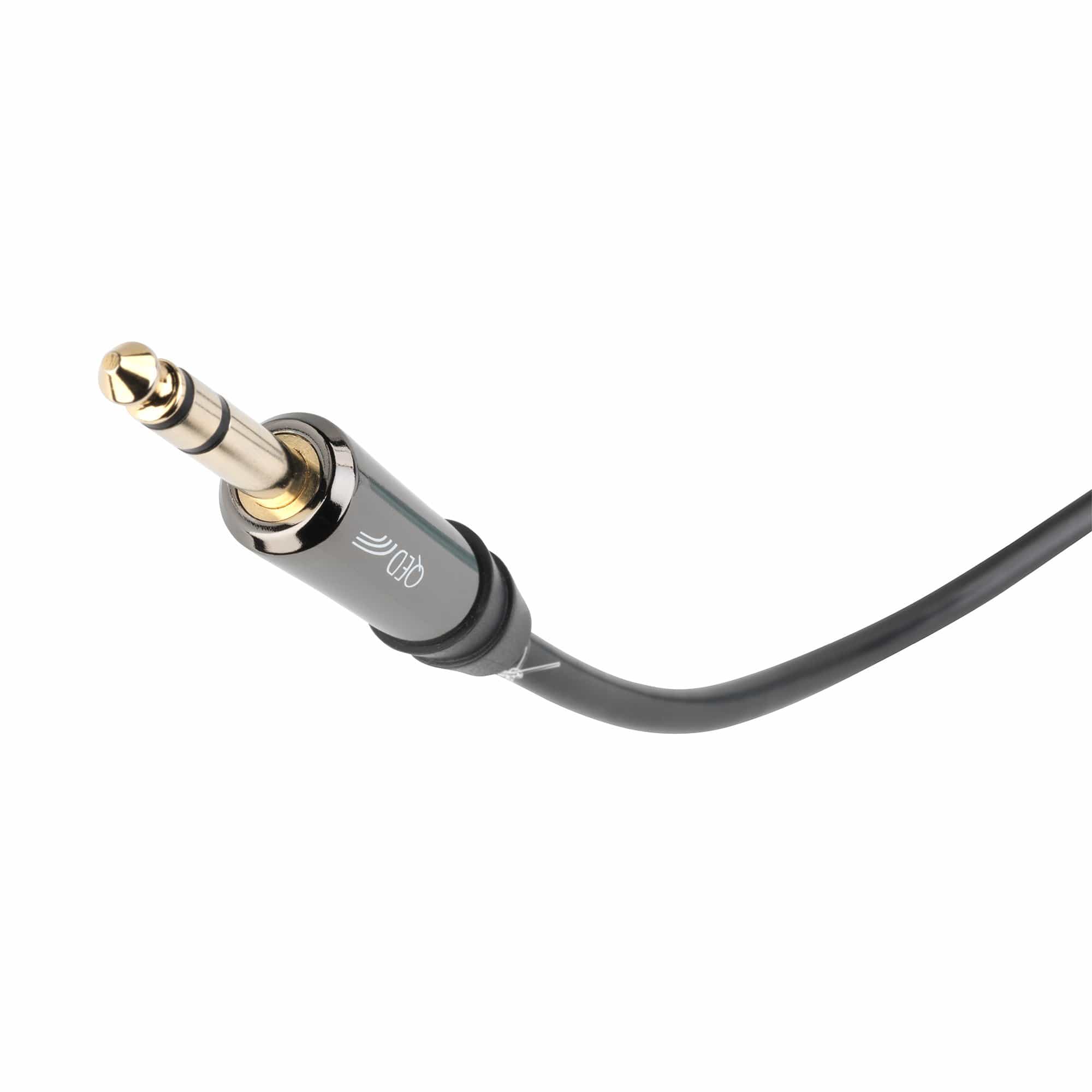 QED Performance Headphone Extension Cable F/6.35mm to M/6.35mm - Image 2