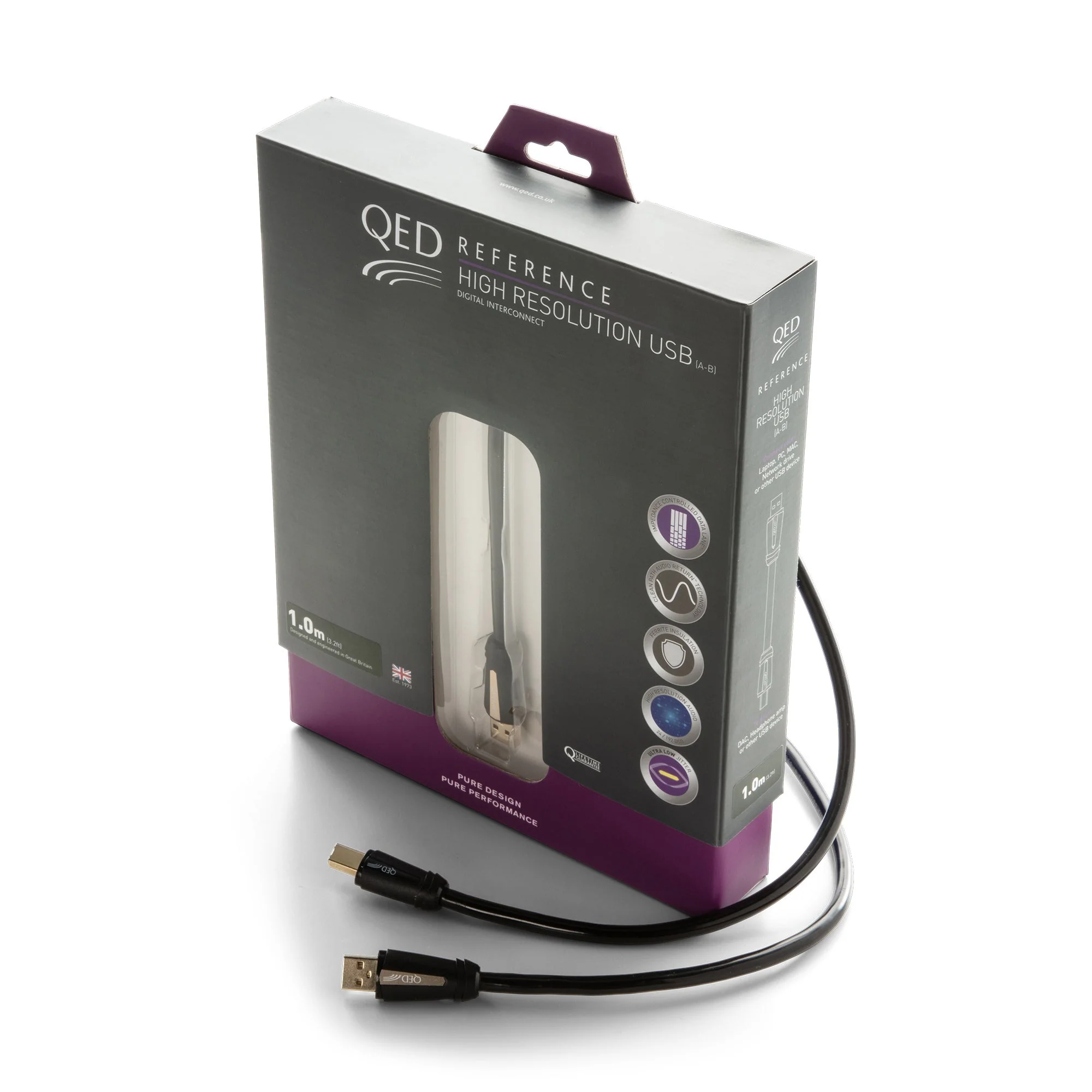 QED Reference Hi-Res USB A-B Cable - Image 2