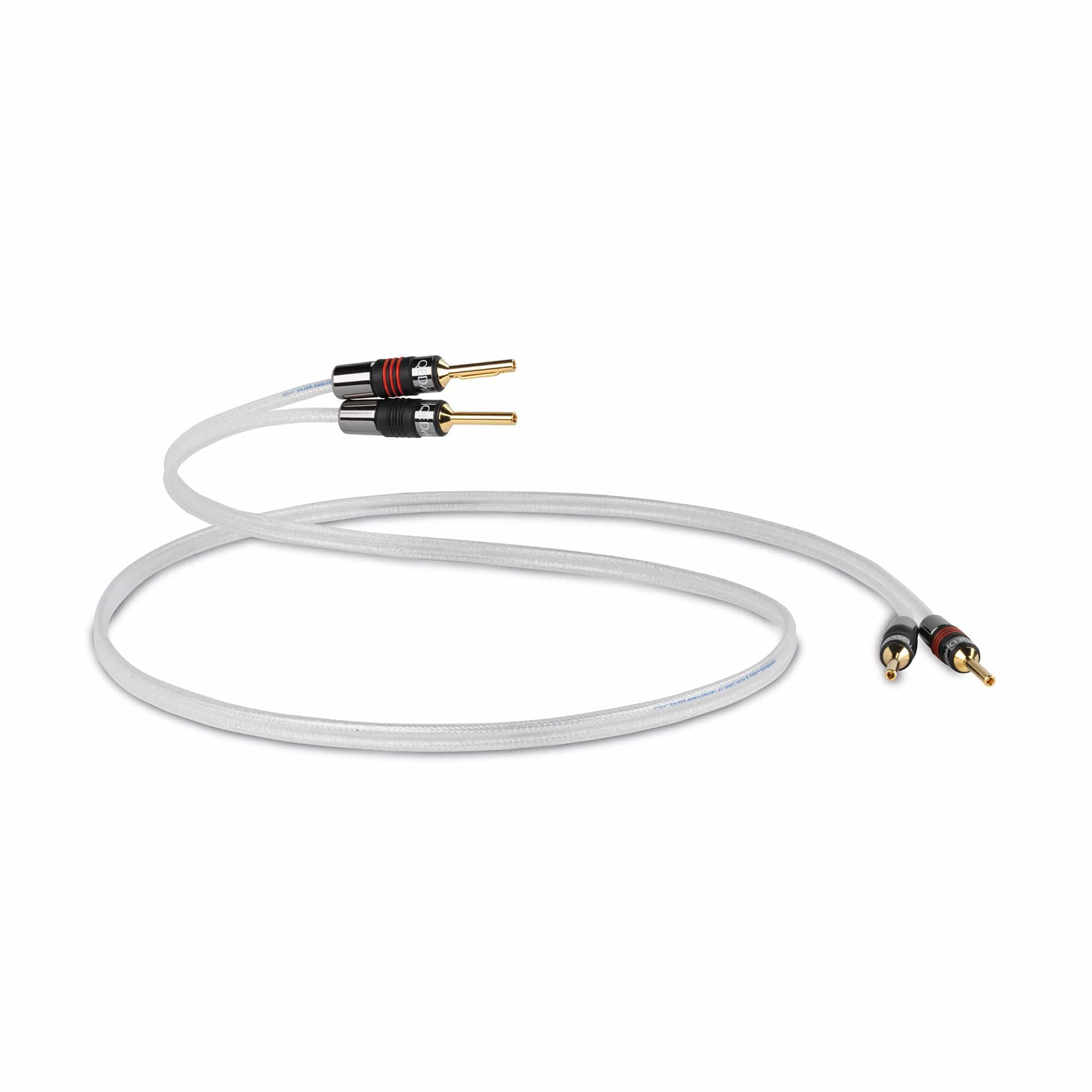 QED Silver Anniversary XT Speaker Cable Banana Pair