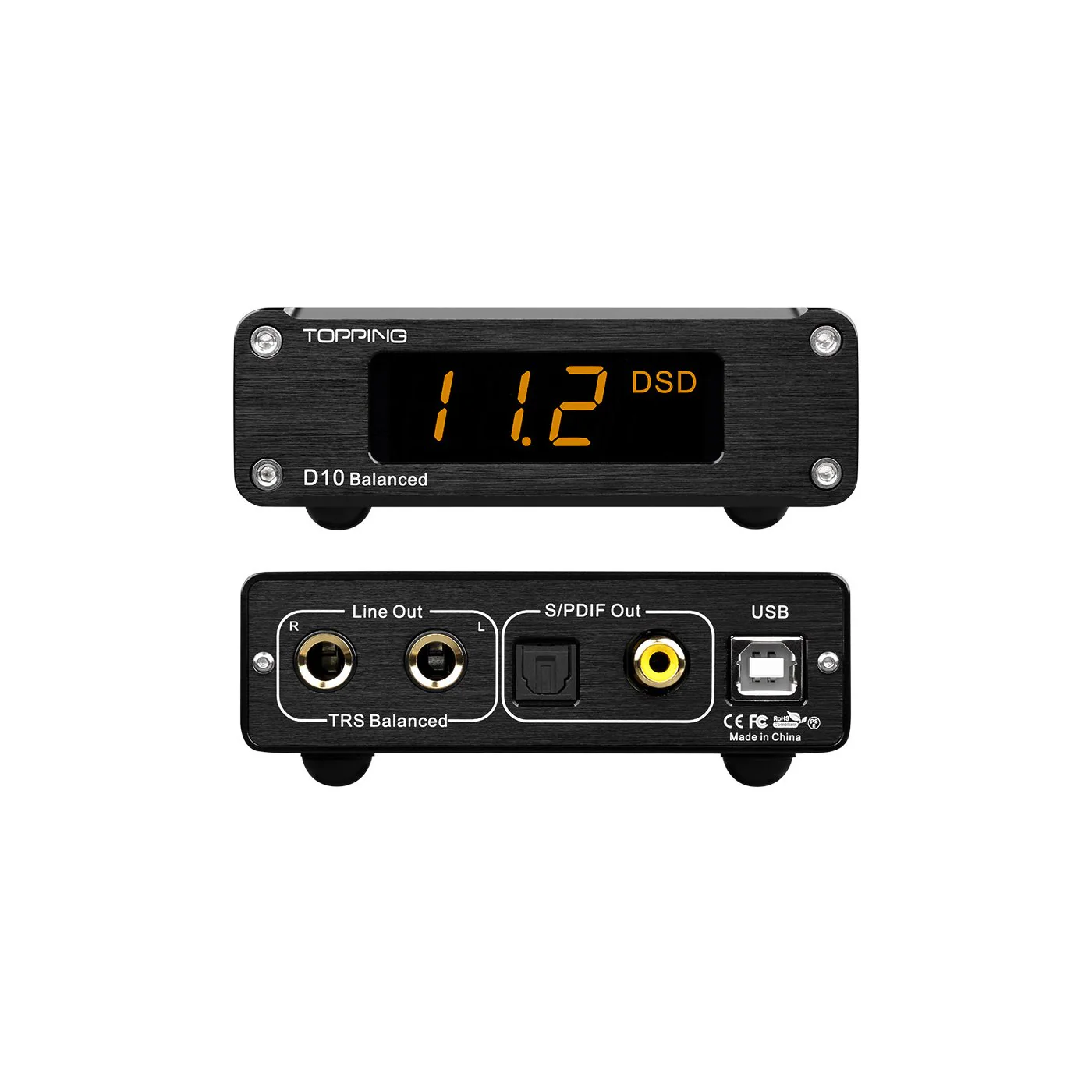 Topping D10 Balanced Desktop USB DAC - Image 4