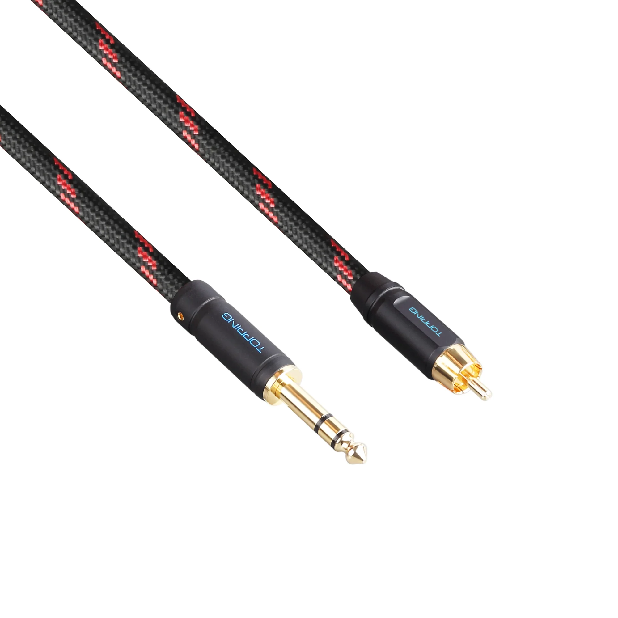 Topping TCRT1-25 RCA to TRS Cable 25cm - Image 2