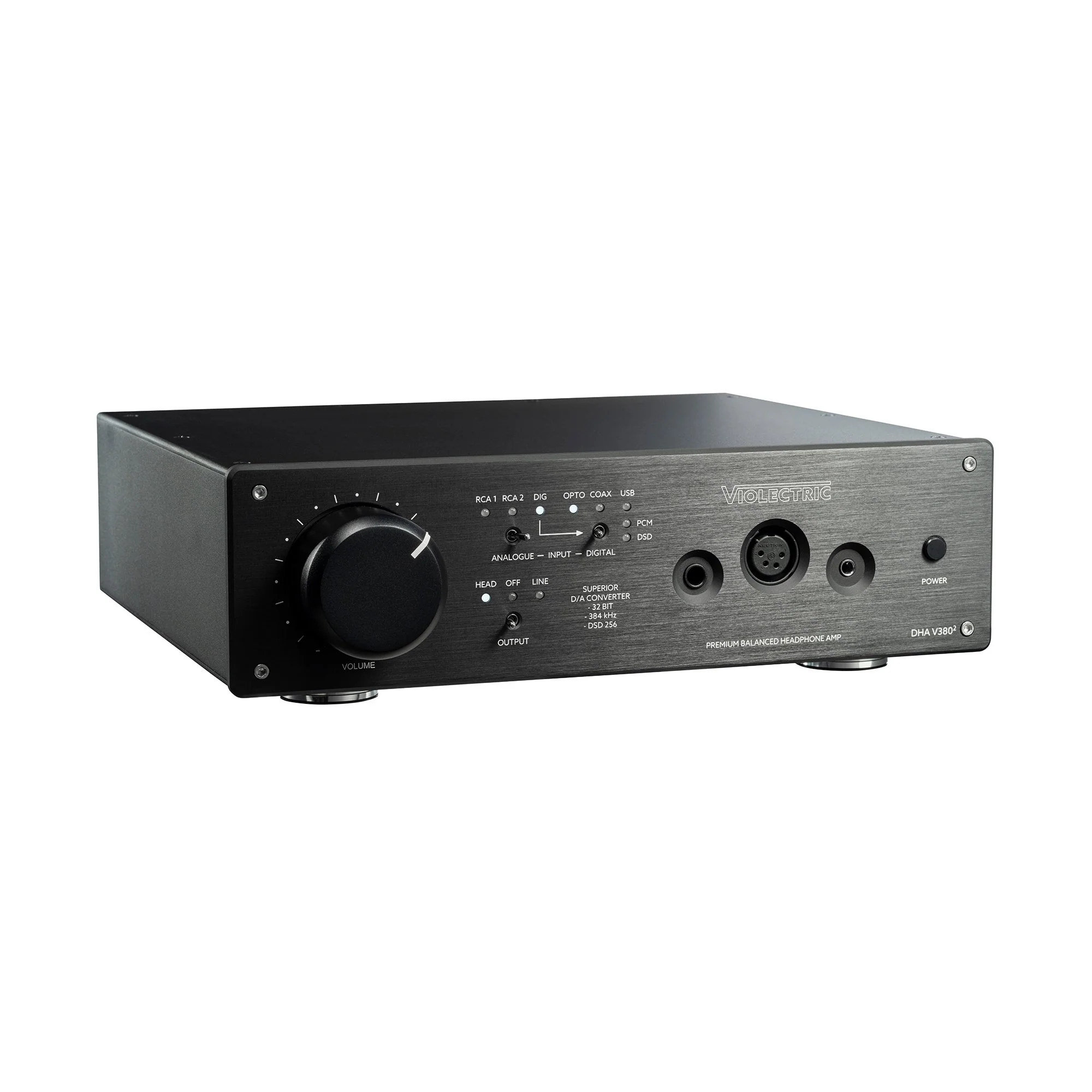 Violectric DHA V380² Balanced Headphone Amplifier & DAC