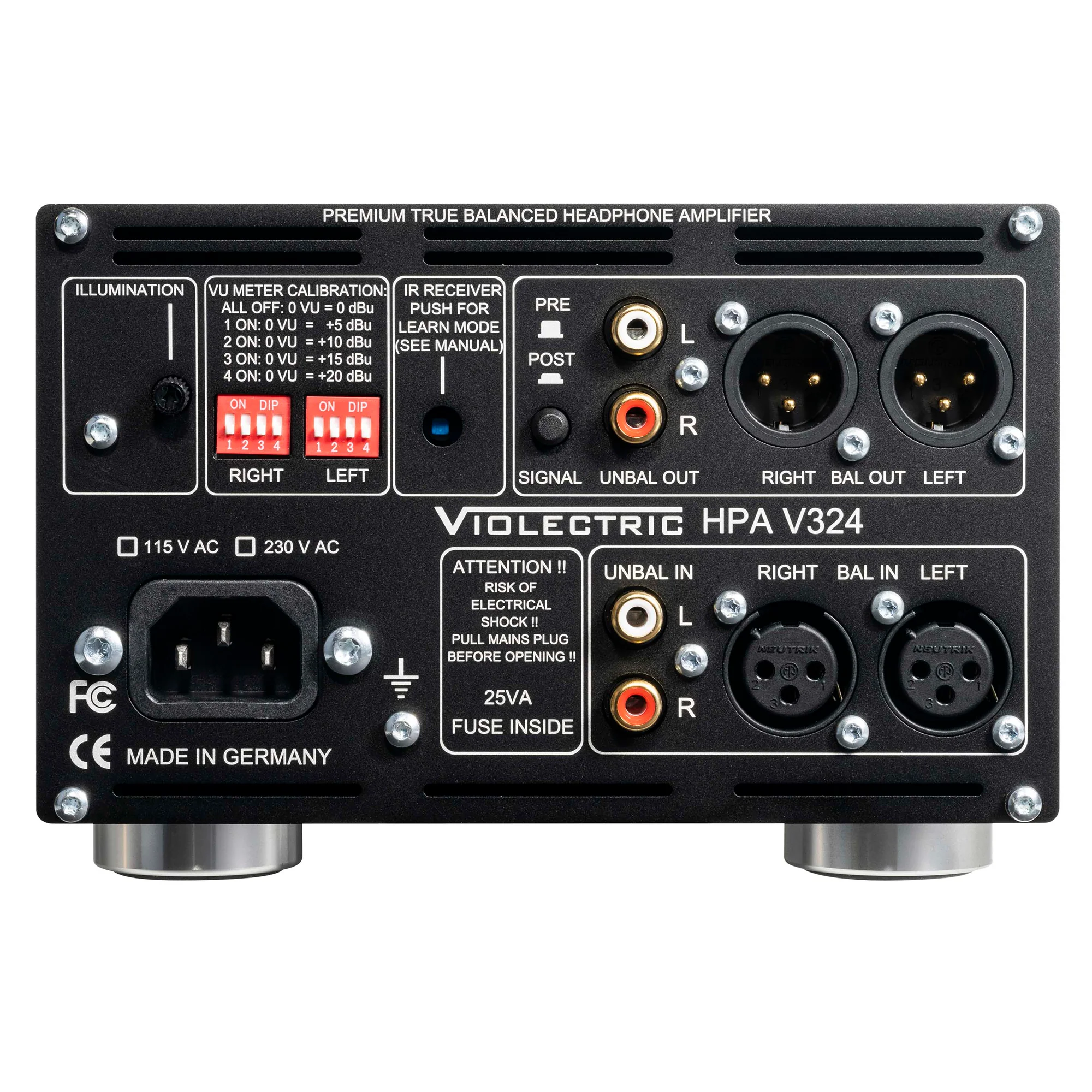 Violectric HPA V324 Desktop Headphone Amplifier - Image 3