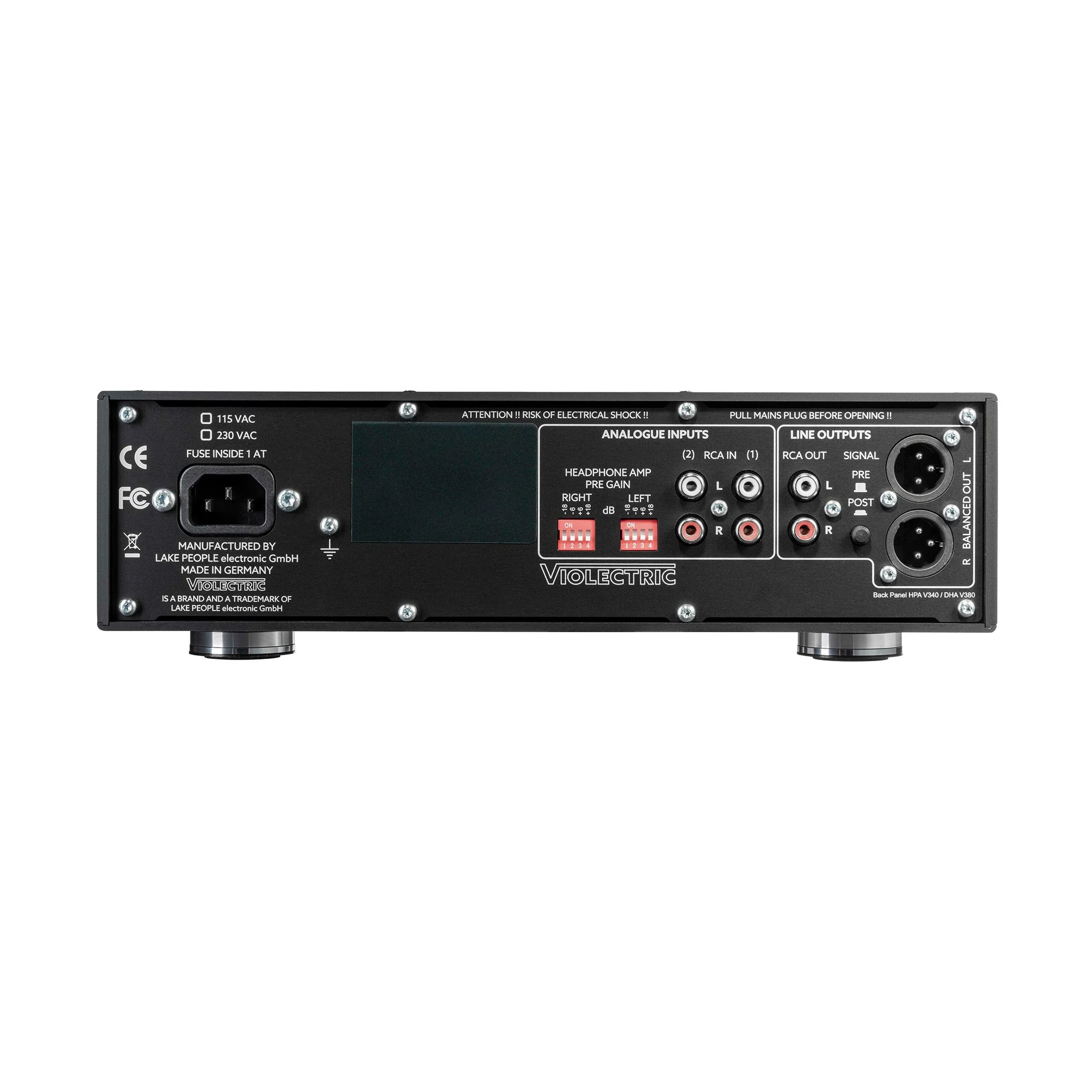 Violectric HPA V340 Balanced Headphone Amplifier - Image 3